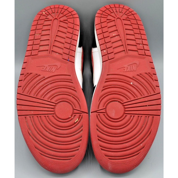 Size 10 - Jordan 1 Mid Metallic Red Air Jordan Authentic - Picture 6 of 9